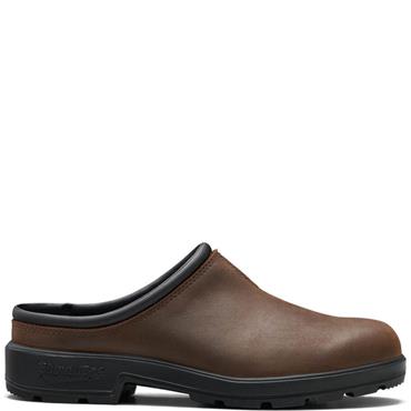 BLUNDSTONE UNISEX CLOG SHOE - BROWN